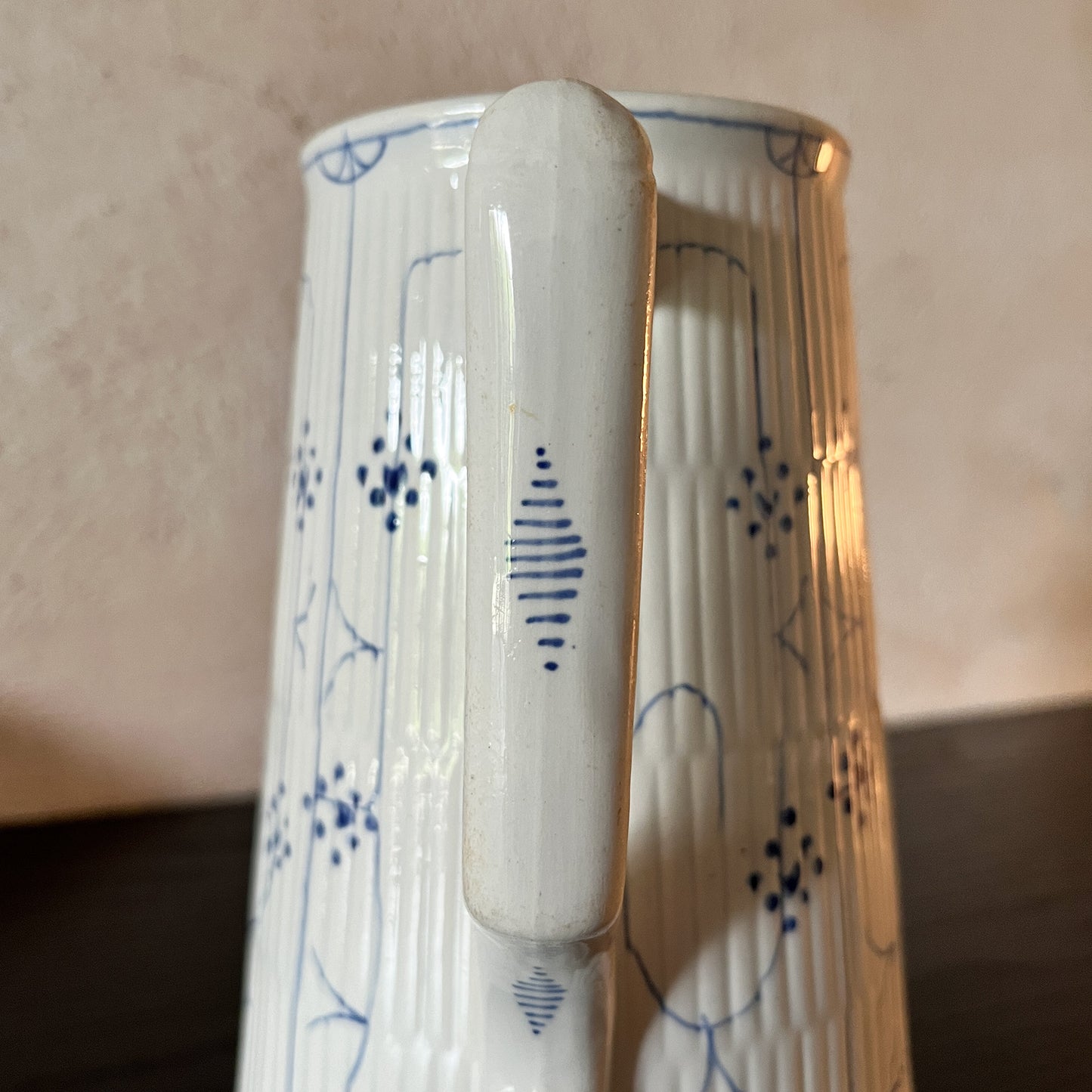 pichet Sarreguemines décor « Copenhague »