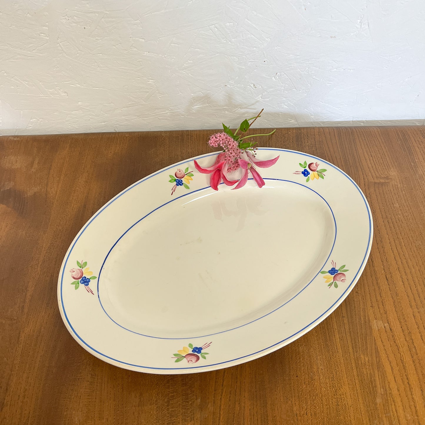 lot vaisselle Gien, décor Nice