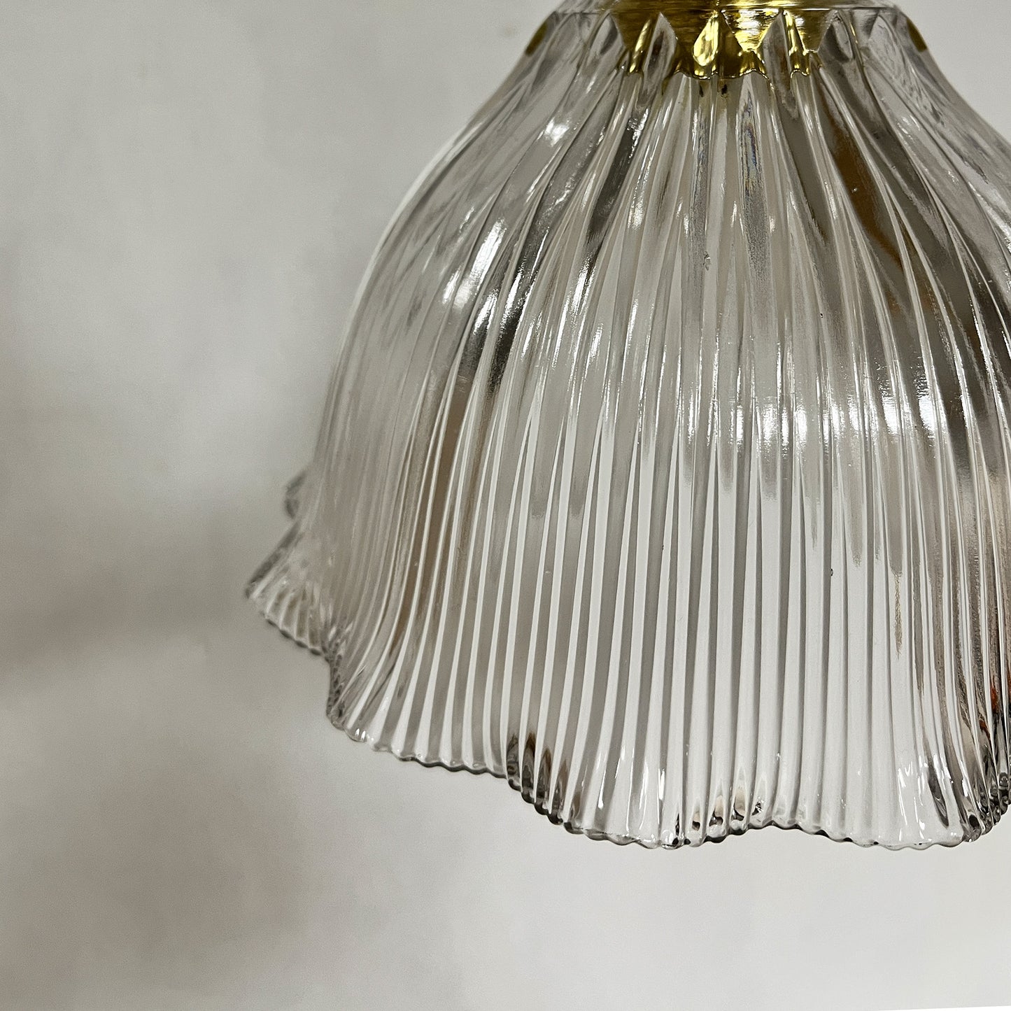 suspension vintage tulipe holophane