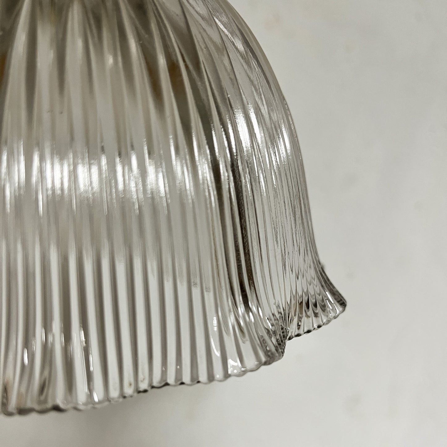 suspension vintage tulipe holophane
