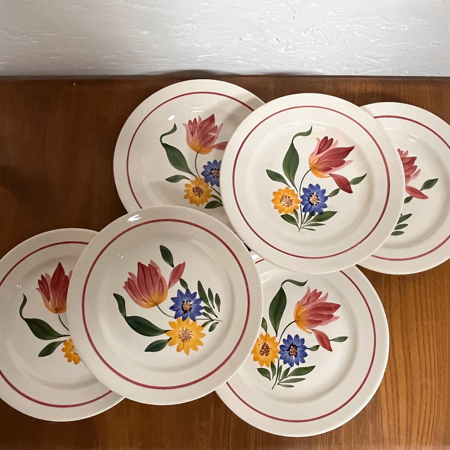 assiettes Sarreguemines et Digoin, décor « Sélestat »