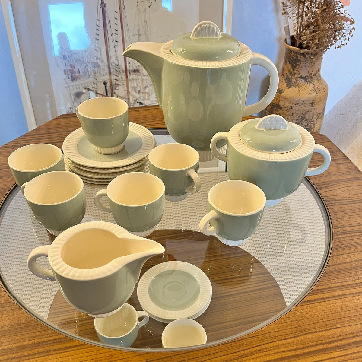 service à café Villeroy & Boch décor « Capri »