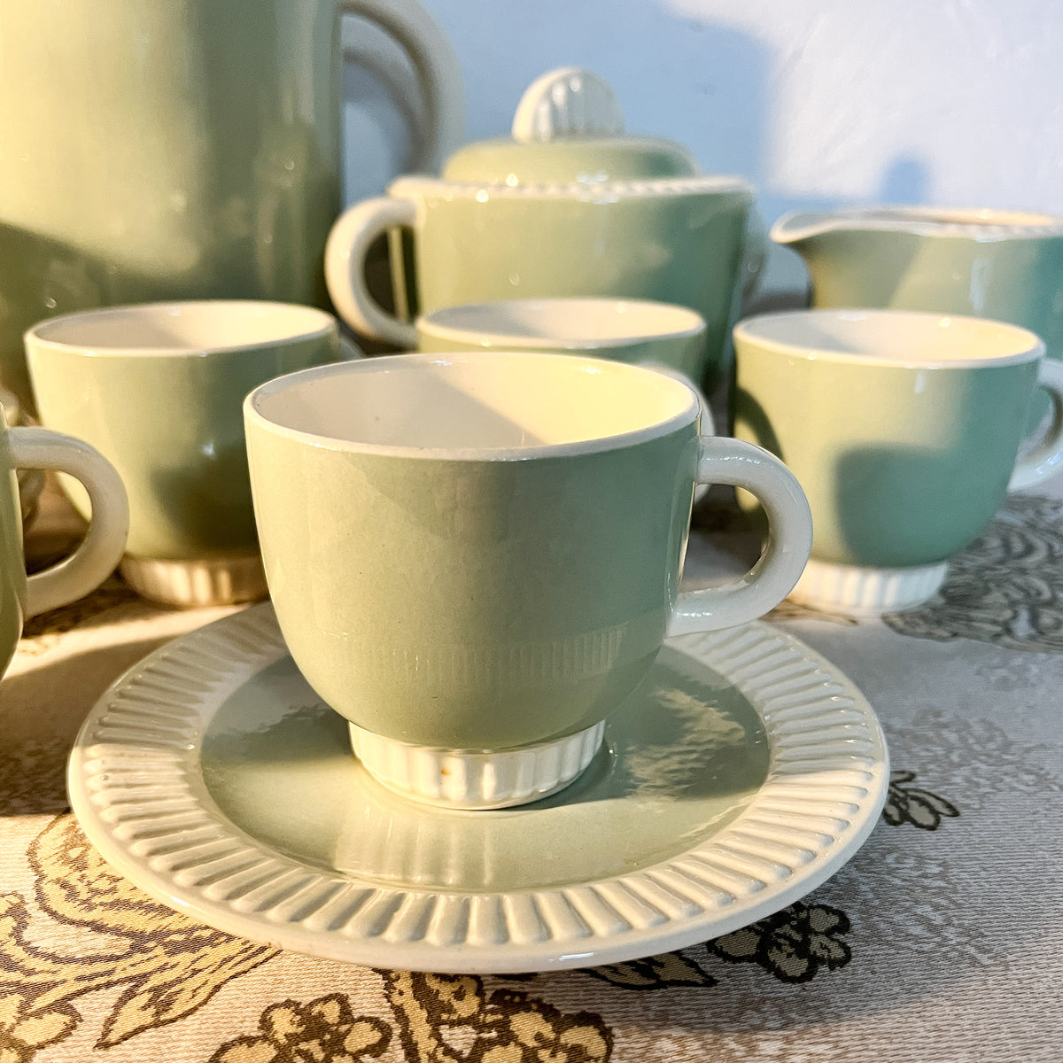 service à café Villeroy & Boch décor « Capri »