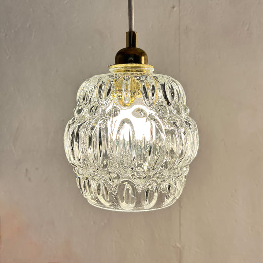 suspension vintage globe bulles