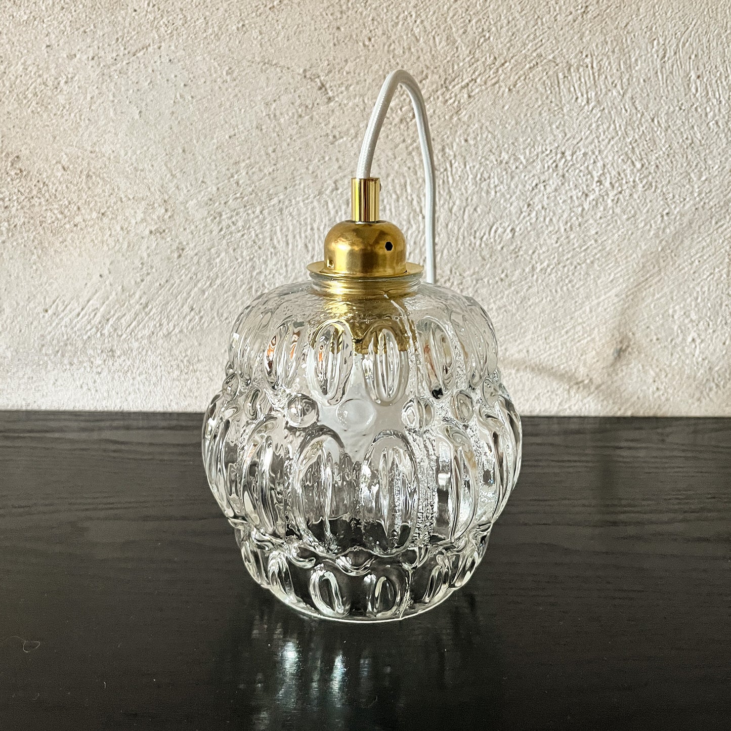 suspension vintage globe bulles