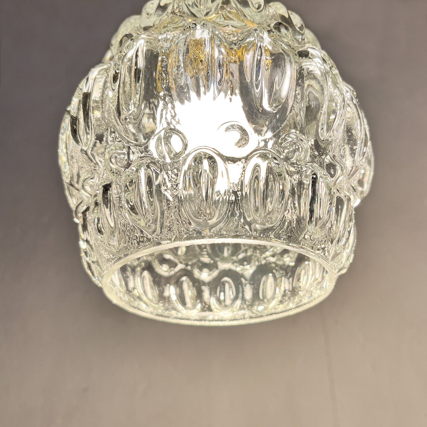 suspension vintage globe bulles