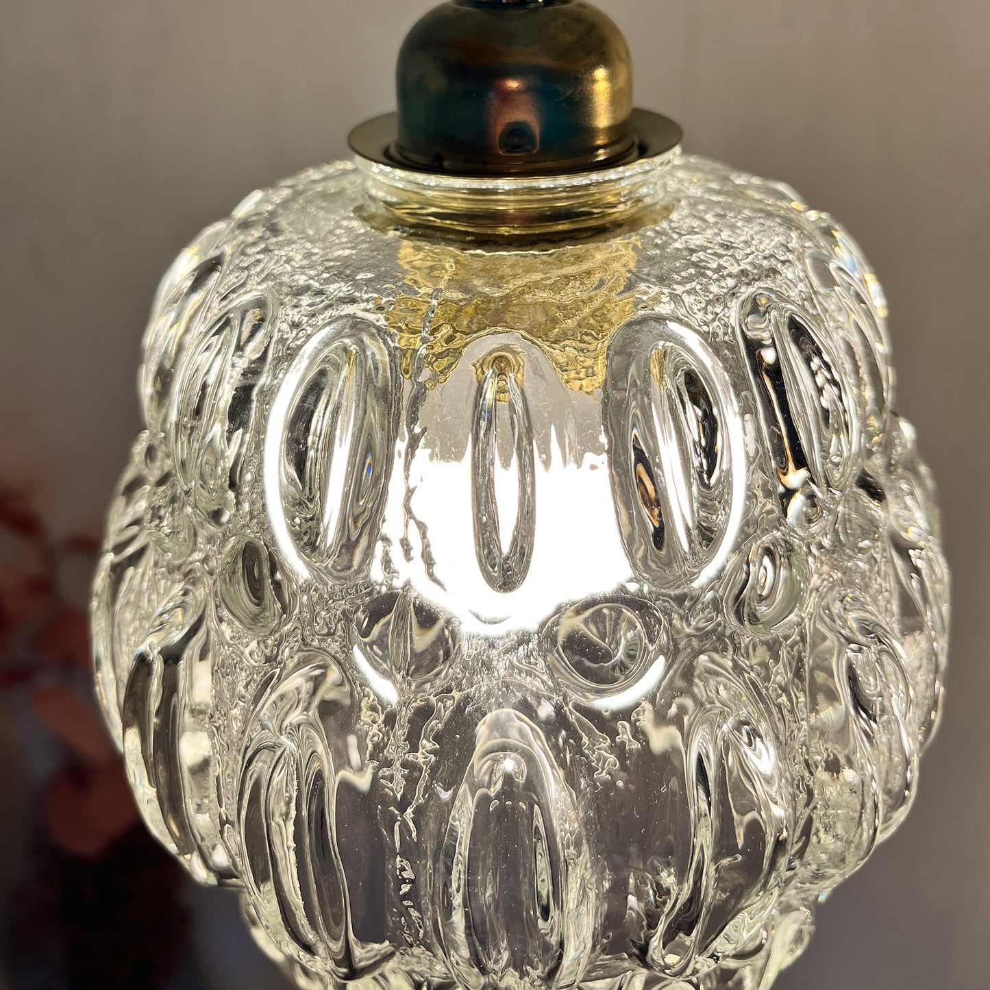 suspension vintage globe bulles