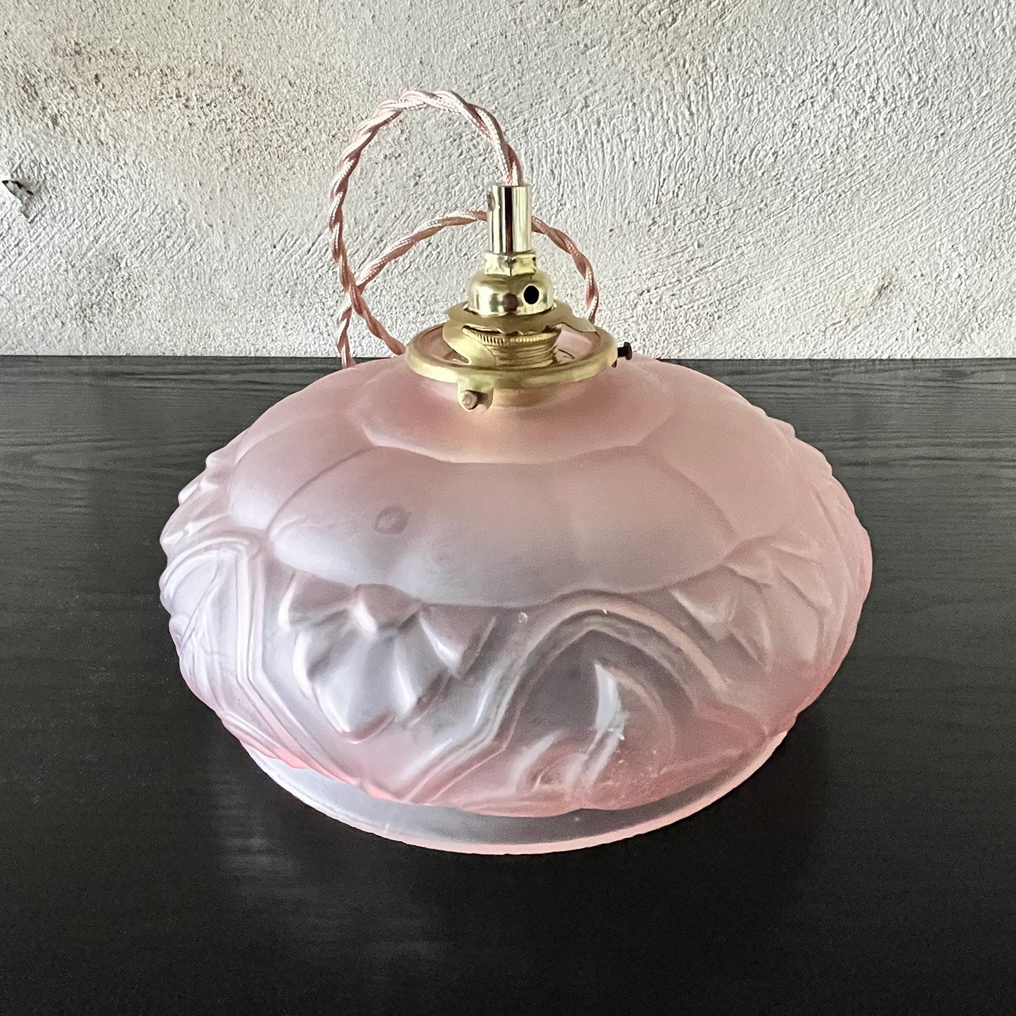 suspension abat-jour style Art déco