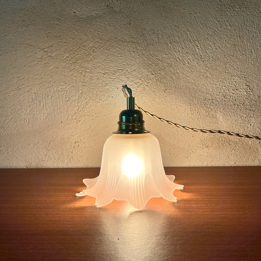 baladeuse tulipe en verre