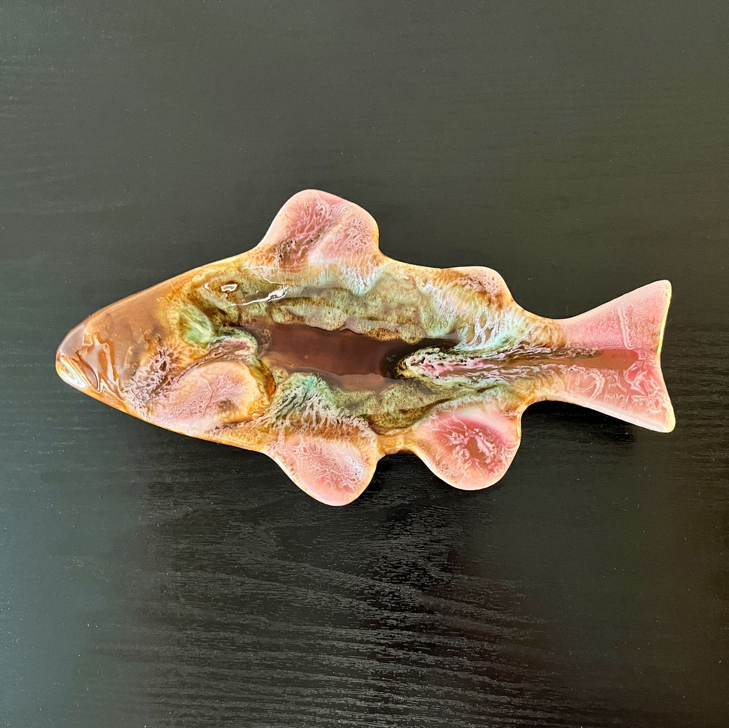 vide-poche poisson en faïence Vallauris