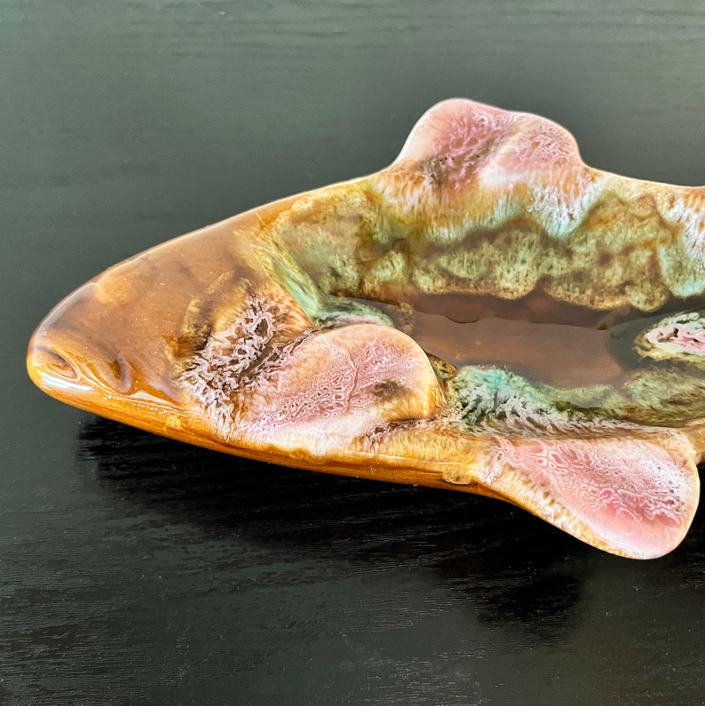 vide-poche poisson en faïence Vallauris