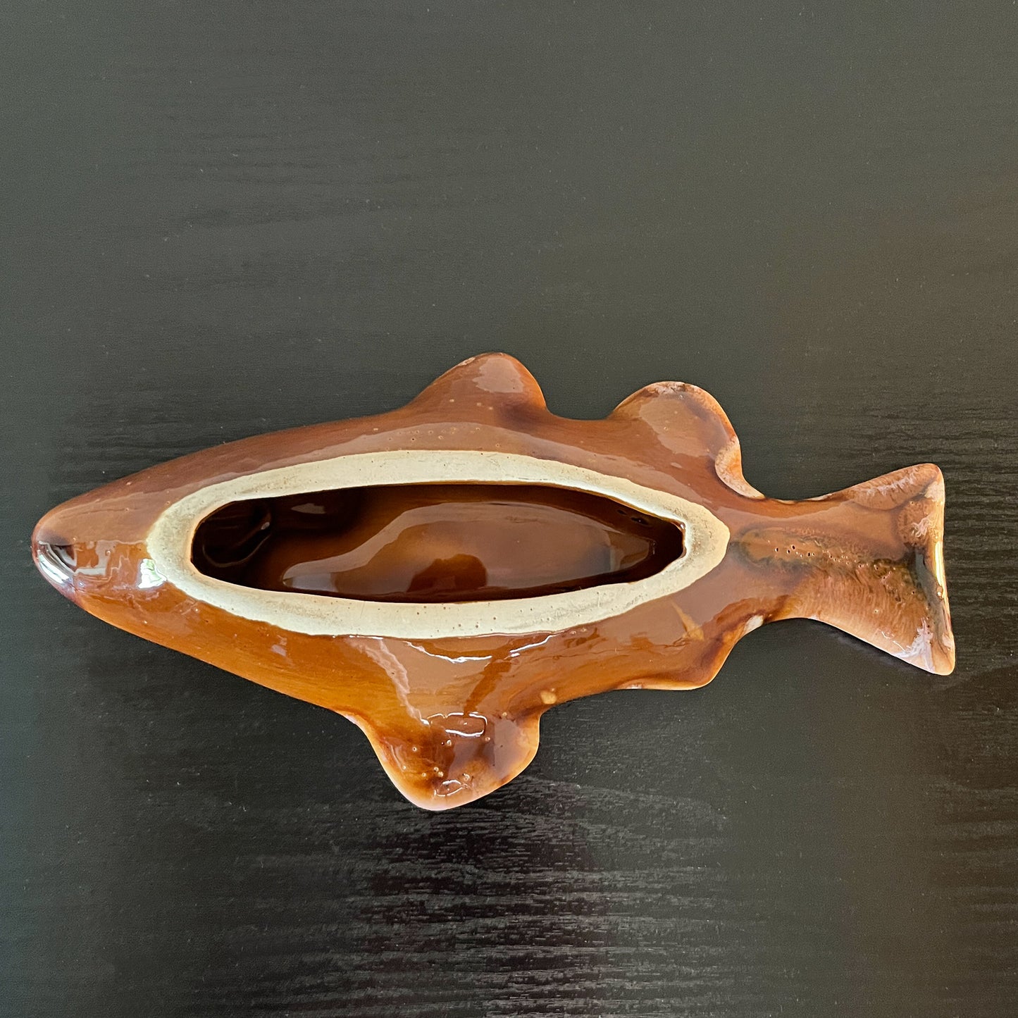 vide-poche poisson en faïence Vallauris